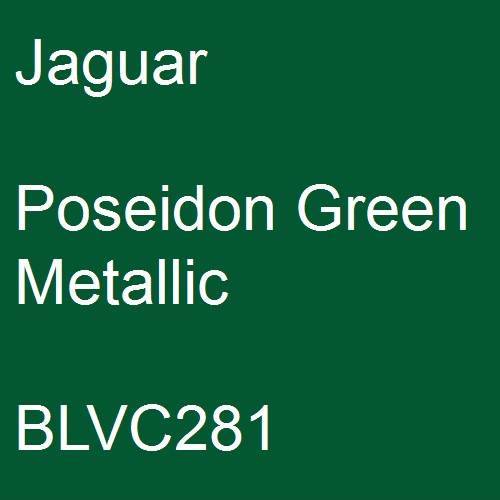 Jaguar, Poseidon Green Metallic, BLVC281.